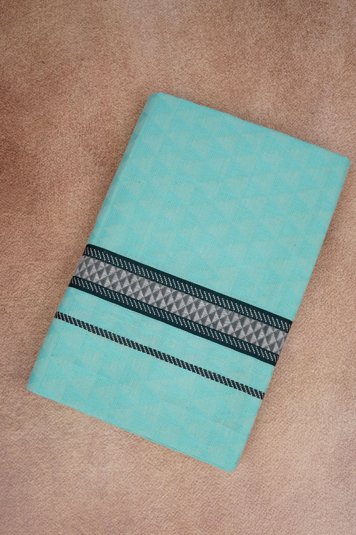 Sulthan Colours Dhoti - Light Green