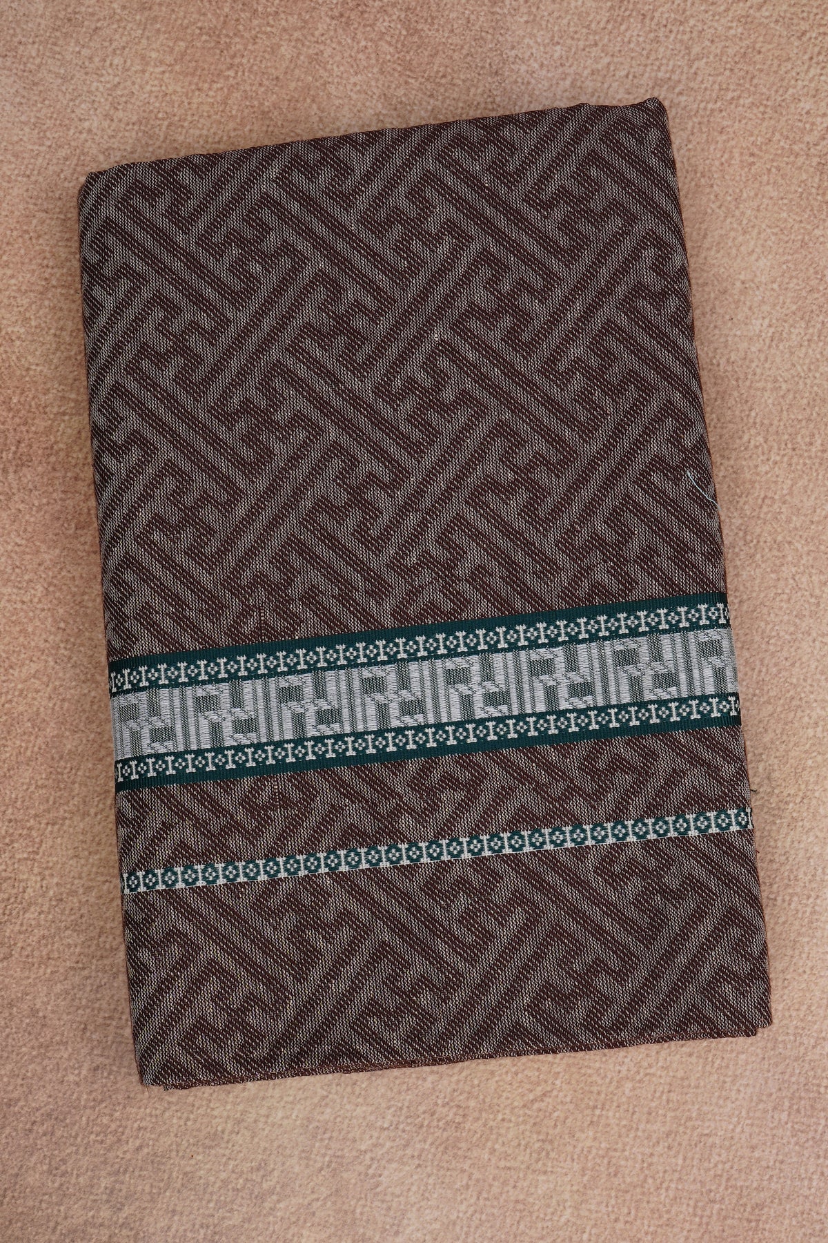 Sulthan Colours Dhoti - Dark Brown