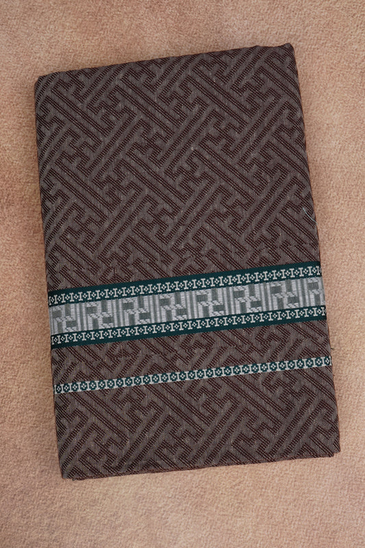 Sulthan Colours Dhoti - Dark Brown
