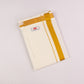 VELCRO POCKET CREAM GOLD BORDER READYMADE SINGLE DHOTHIE - PKT GLS-02C