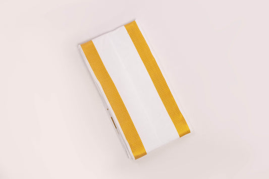 1 INCH JARI SHAWL WHITE - KT-04