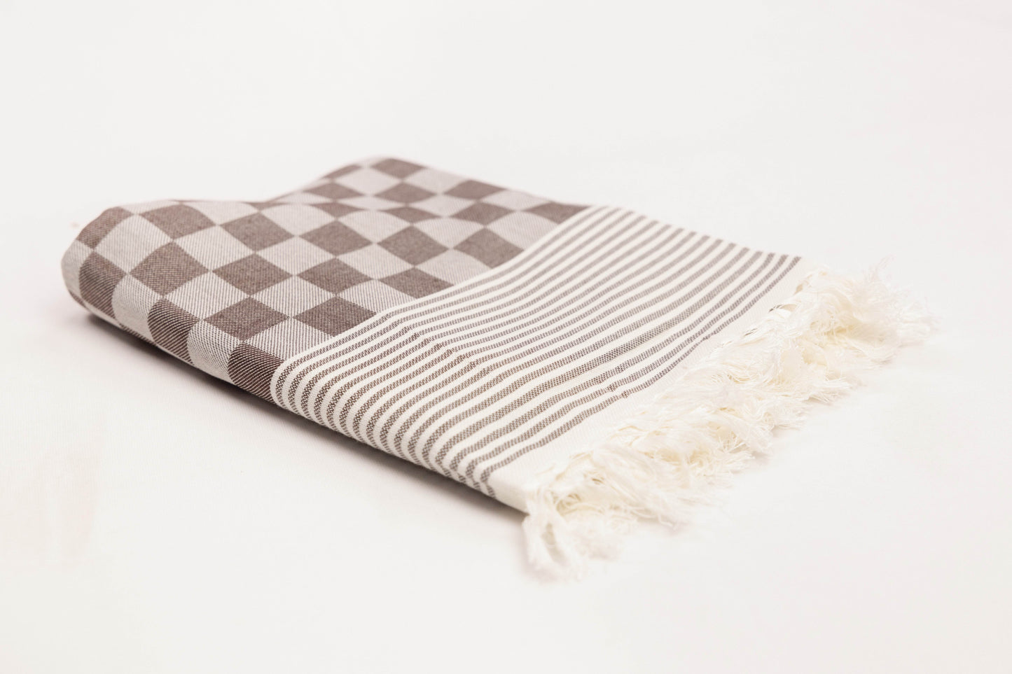 CHECKED COTTON COLOUR BATH TOWEL 32 X 64 - CBT-11 ASSORTED COLOURS