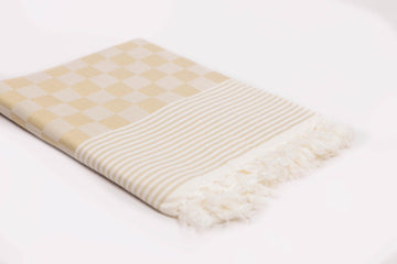 CHECKED COTTON COLOUR BATH TOWEL 32 X 64 - CBT-11 ASSORTED COLOURS