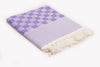 CHECKED COTTON COLOUR BATH TOWEL 32 X 64 - CBT-11 ASSORTED COLOURS