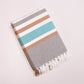 CLASSY LOOK COTTON COLOUR BATH TOWEL 32 X 64 - CBT-15  ASSORTED COLOURS