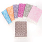 COTTON COLOUR JACQUARD DESIGN BATH TOWEL 32 X 64 - CBT-12 ASSORTED COLOURS