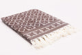 COTTON COLOUR JACQUARD DESIGN BATH TOWEL 32 X 64 - CBT-12 ASSORTED COLOURS