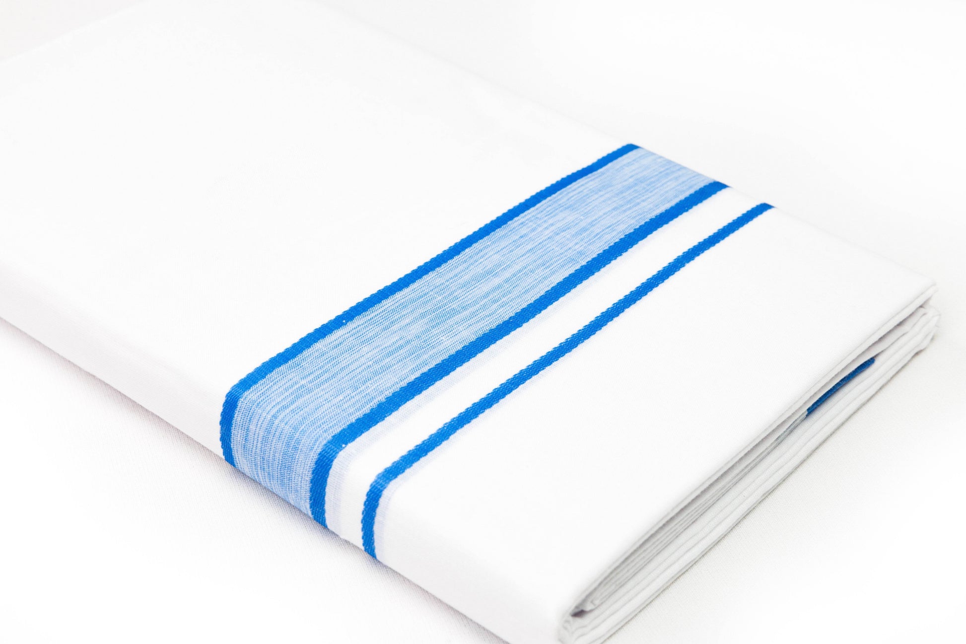 Bright Border White Double Dhothie For Men Online Shopping