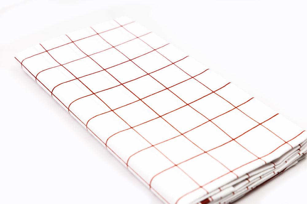 BUY WHITE PRINTED RED DHOTHIE FOR MEN ONLINE