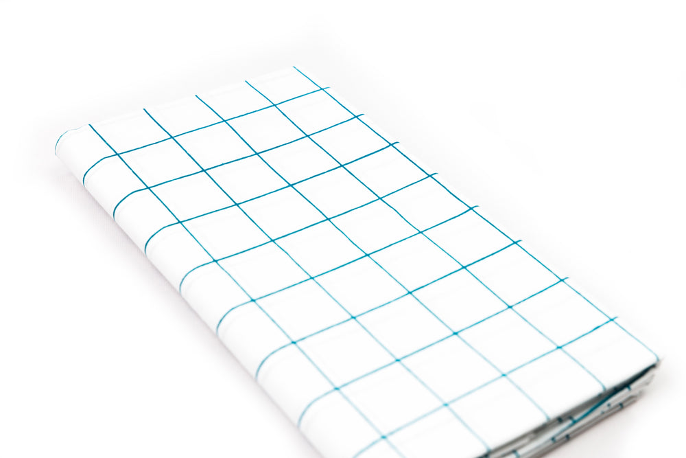 BUY WHITE PRINTED BLUE DHOTHIE FOR MEN 