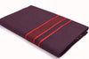 SHOP ORANGE COLOUR BORDER KAVI SINGLE DHOTI 