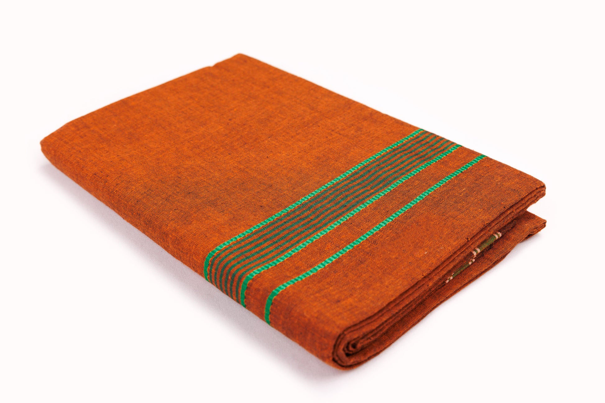 SHOP ORANGE COLOUR KAVI SINGLE DHOTI 