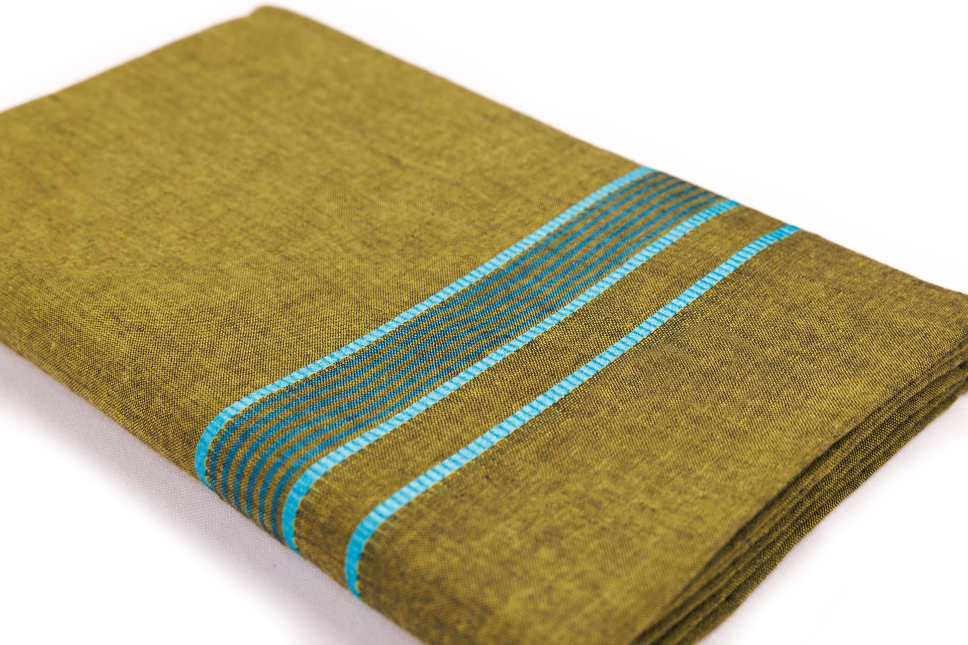 SHOP GREEN COLOUR KAVI SINGLE DHOTI 