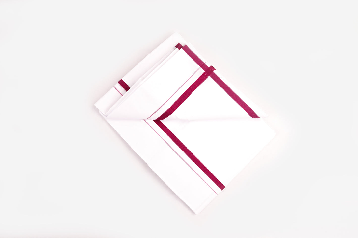 COTTON BORDER WHITE DOUBLE DHOTHIE FOR MEN - HD-17-1