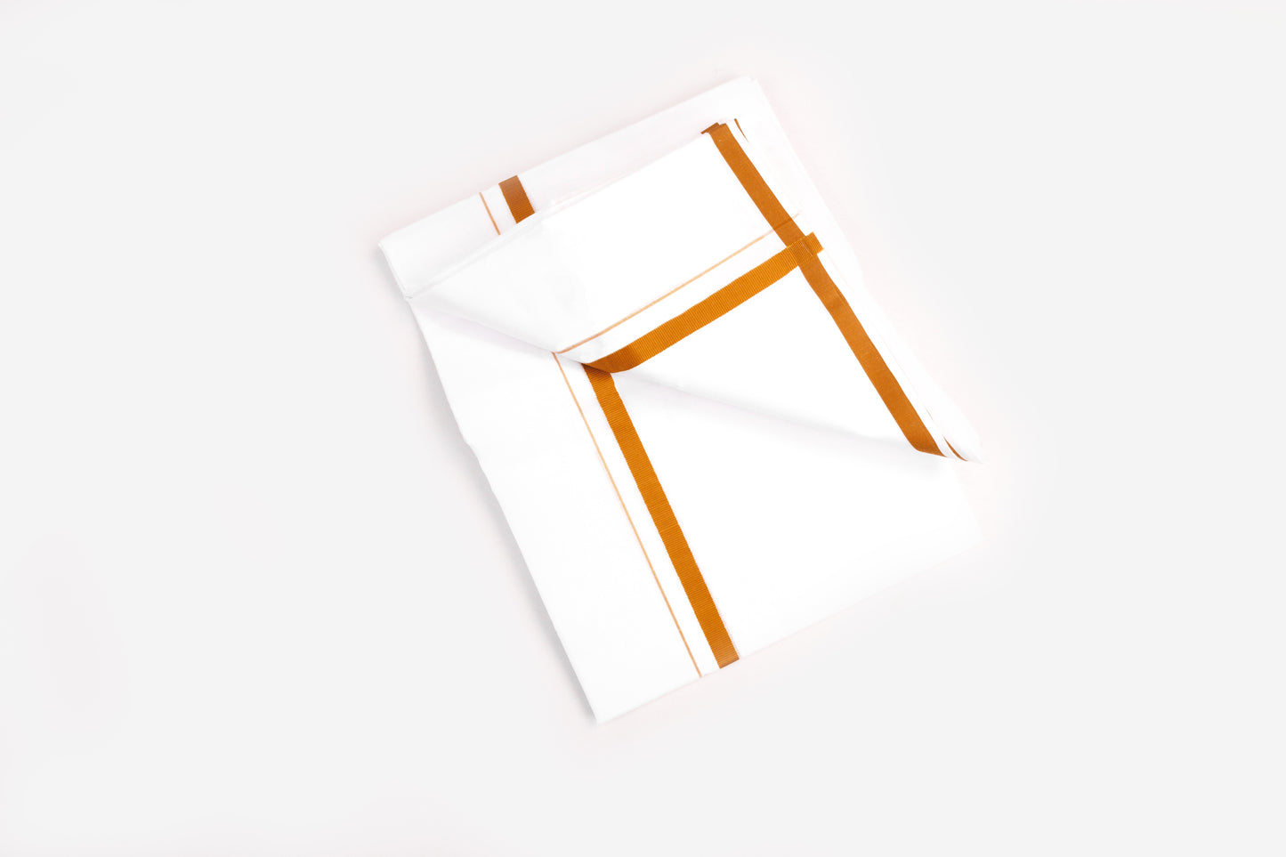 COTTON BORDER WHITE DOUBLE DHOTHIE FOR MEN - HD-17-3