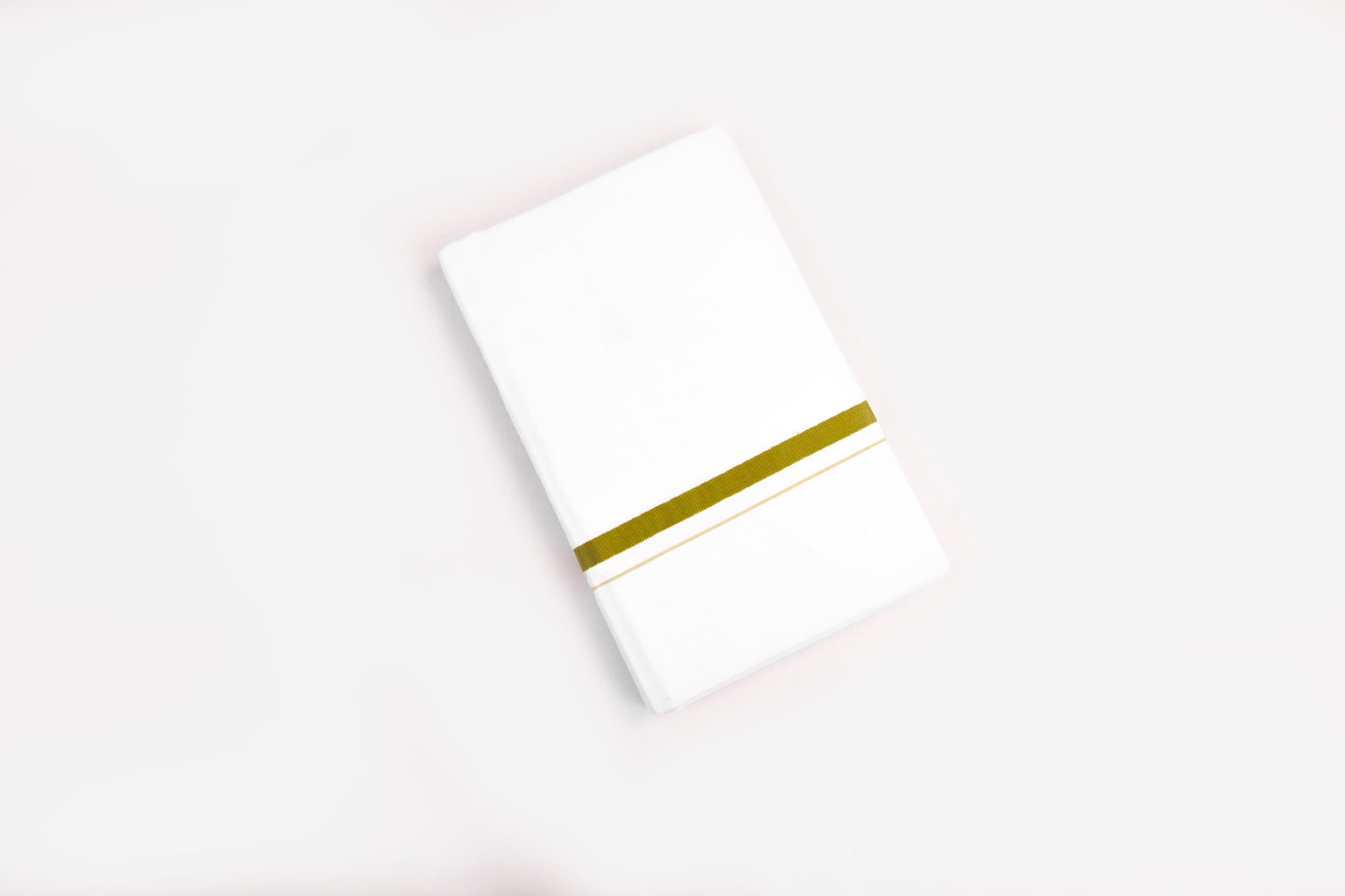 COTTON BORDER WHITE DOUBLE DHOTHIE FOR MEN - HD-17-6