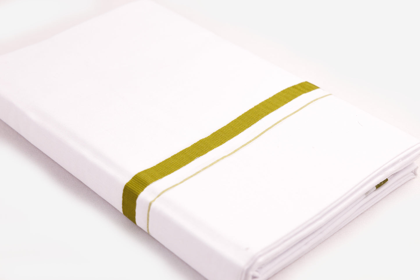 COTTON BORDER WHITE DOUBLE DHOTHIE FOR MEN - HD-17-6