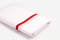 Mens White Double Dhoti Cotton Blend with Big Border - 3.80M | HD-17-7