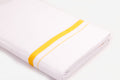 Mens White Double Dhoti Cotton Blend with Big Border - 3.80M | HD-17-8