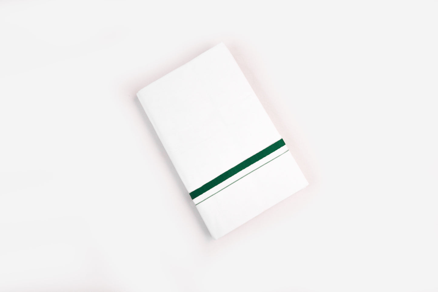 COTTON BORDER WHITE DOUBLE DHOTHIE FOR MEN - HD-17-10