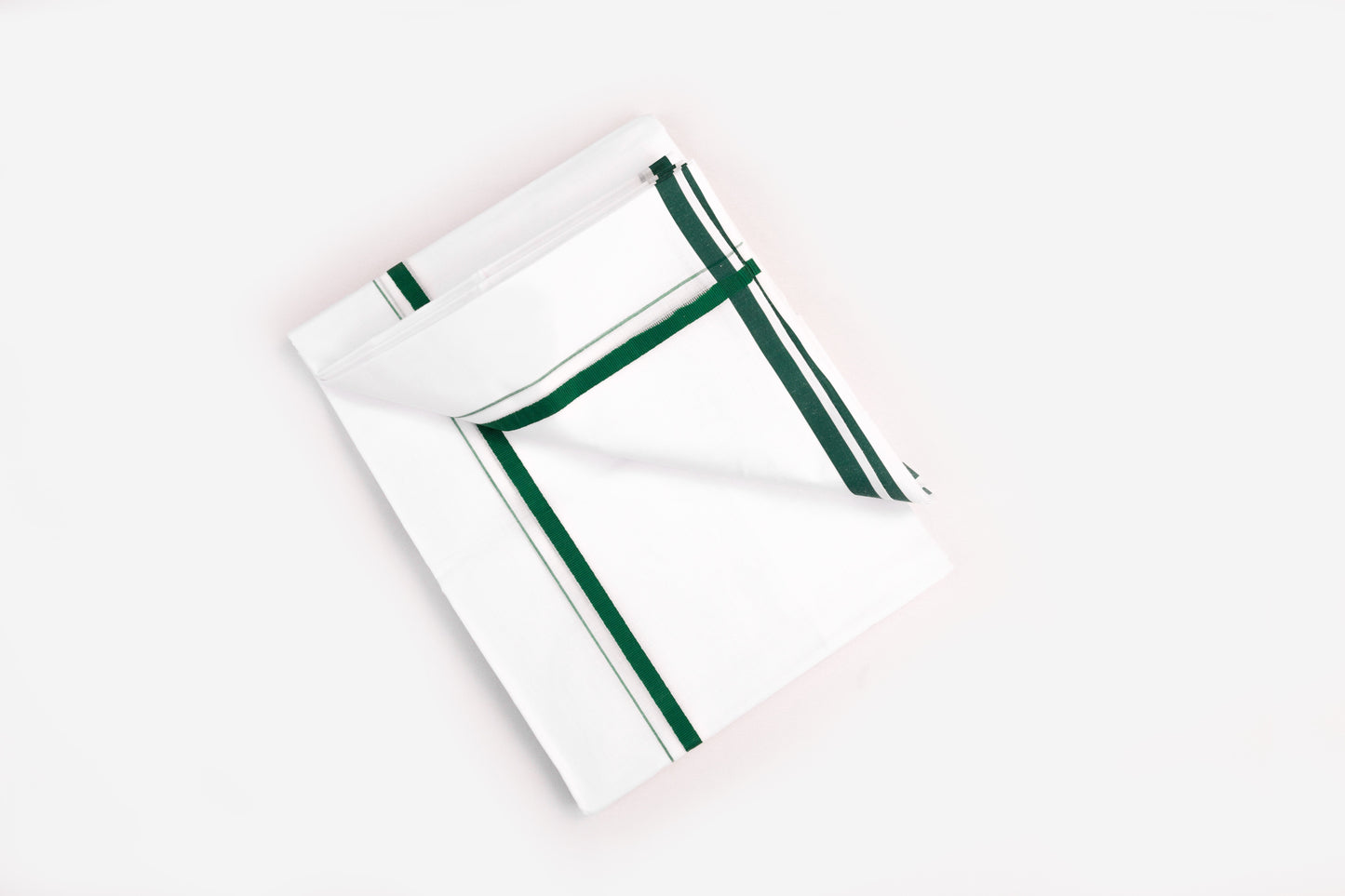 COTTON BORDER WHITE DOUBLE DHOTHIE FOR MEN - HD-17-10