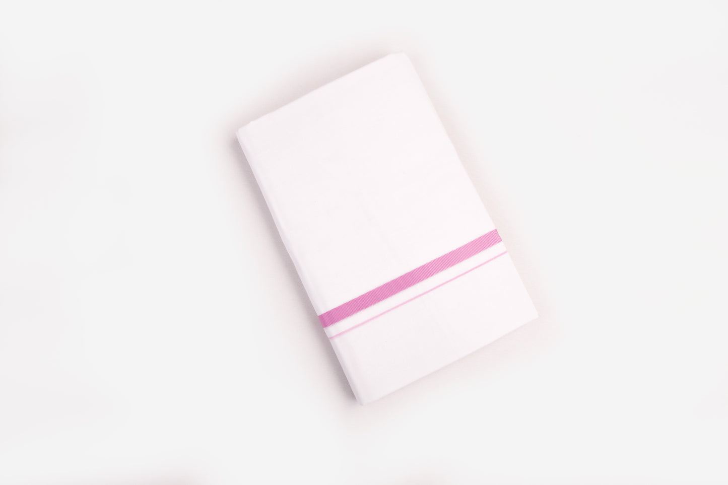 COTTON BORDER WHITE DOUBLE DHOTHIE FOR MEN - HD-17-11