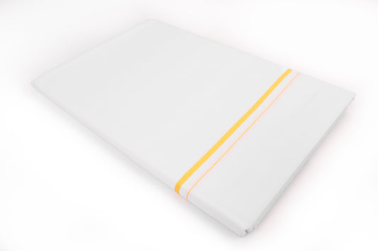 SHOP WHITE SINGLE DHOTHIE SMALL COTTON GOLD BORDER FOR MEN 