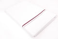 Mens White Single Dhoti Pure Cotton with Small Border - 2.00M | SS-10-5