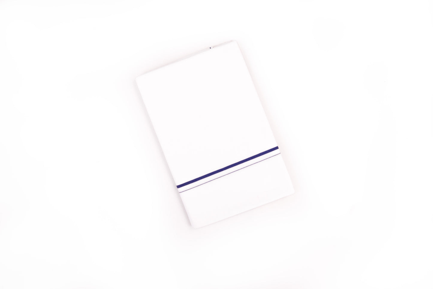 ORDER WHITE SINGLE DHOTHIE SMALL COTTON BLUE BORDER FOR MEN 