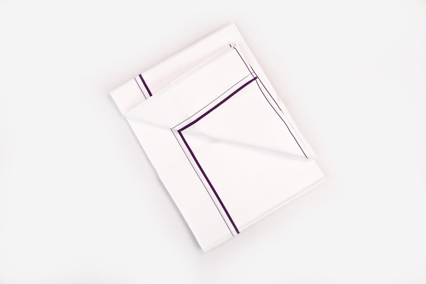 BUY WHITE SINGLE DHOTI SMALL COTTON BORDER FOR MEN