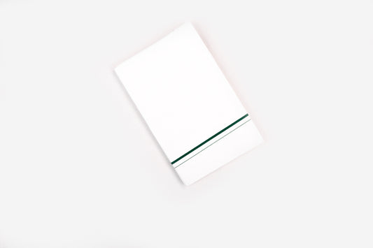 ORDER WHITE SINGLE DHOTI SMALL COTTON BORDER FOR MEN