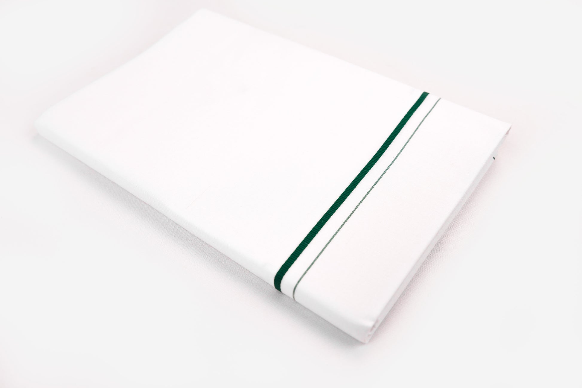 SHOP WHITE SINGLE DHOTI SMALL COTTON BORDER FOR MEN