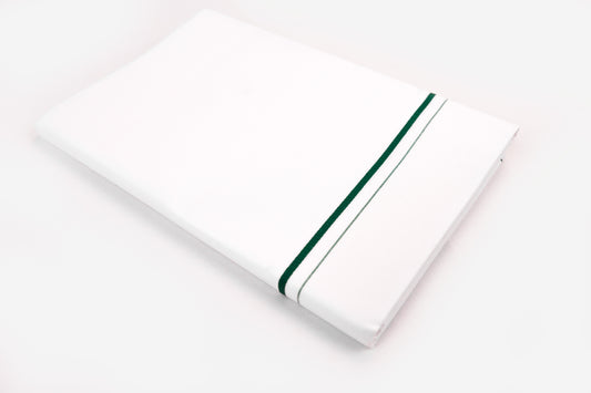 SHOP WHITE SINGLE DHOTI SMALL COTTON BORDER FOR MEN