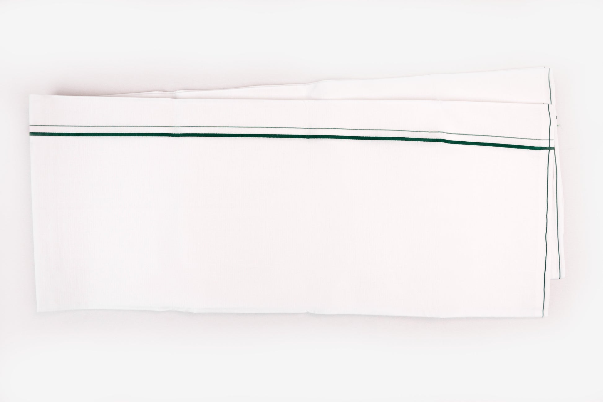 ORDER NOW WHITE SINGLE DHOTI SMALL COTTON BORDER FOR MEN