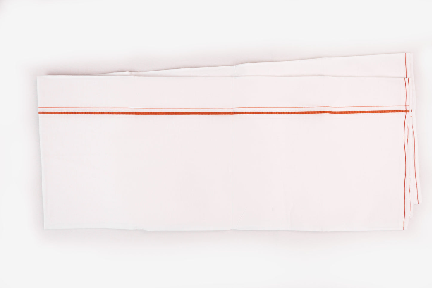 SHOP NOW WHITE SINGLE DHOTI SMALL COTTON BORDER FOR MEN