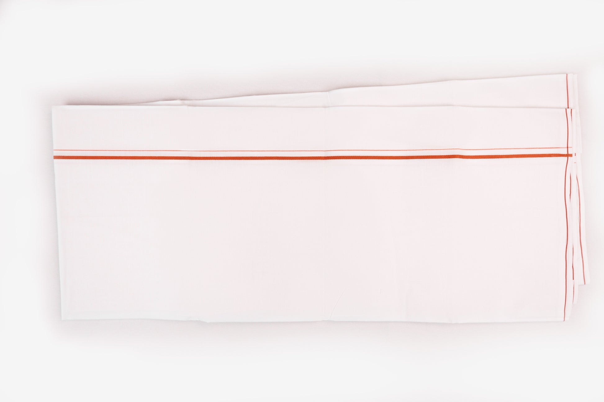 SHOP NOW WHITE SINGLE DHOTI SMALL COTTON BORDER FOR MEN