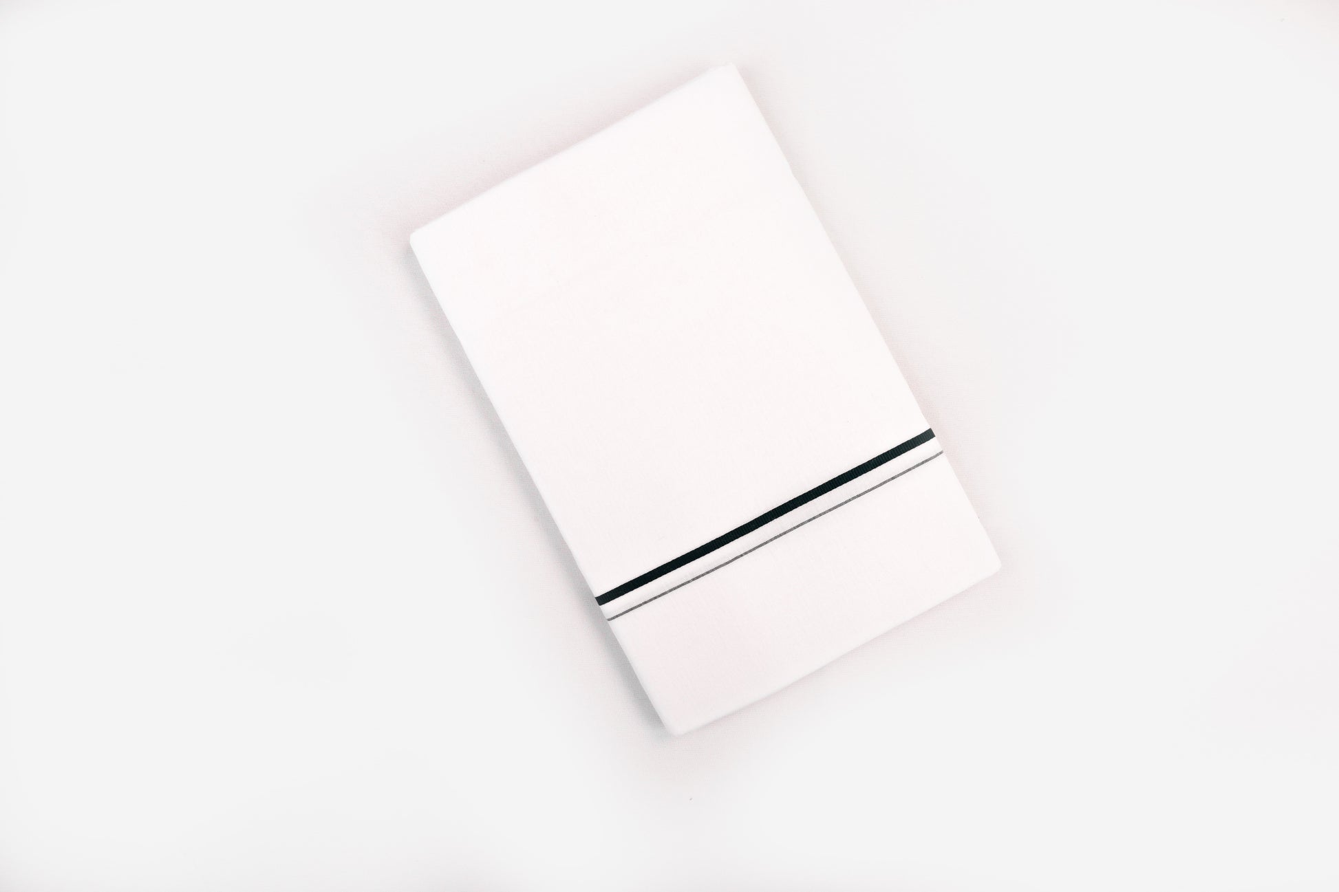 ORDER WHITE SINGLE DHOTI SMALL COTTON GREEN BORDER FOR MEN