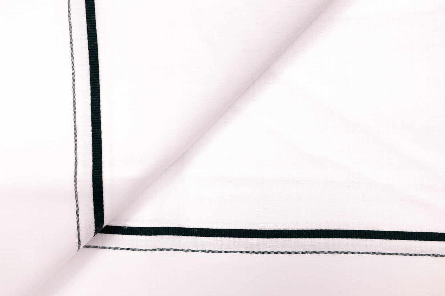 SHOW  NOW WHITE SINGLE DHOTI SMALL COTTON GREEN BORDER FOR MEN