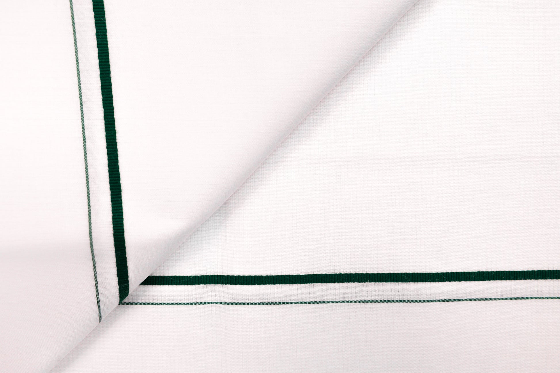 ORDER WHITE SINGLE DHOTI SMALL COTTON GREEN BORDER FOR MEN