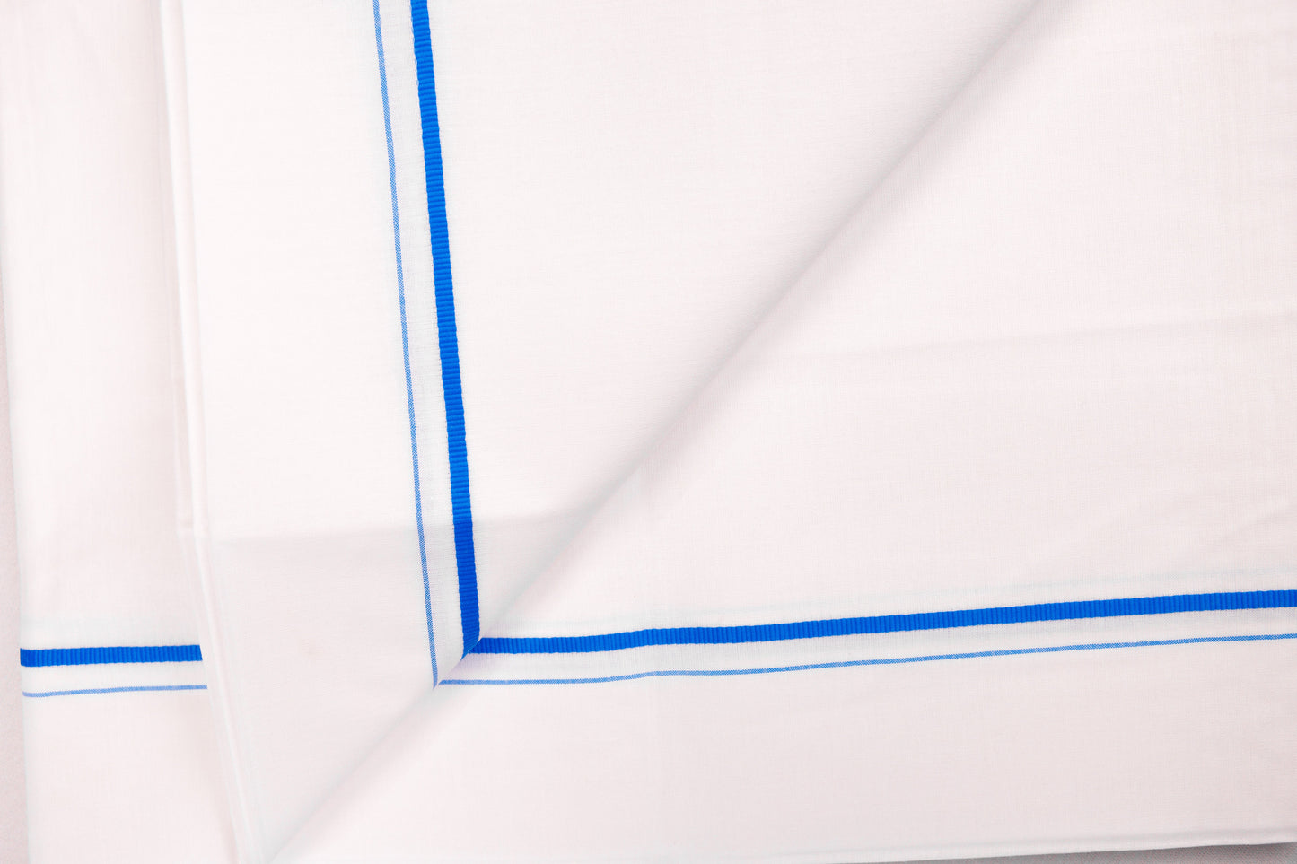 ORDER WHITE SINGLE DHOTI SMALL COTTON BORDER FOR MEN