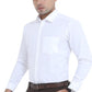 Men BERTY Full Sleeve Formal White Shirt