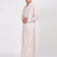 ROSE MATCHING SINGLE DHOTI SET FULL SLEEVE - 60004
