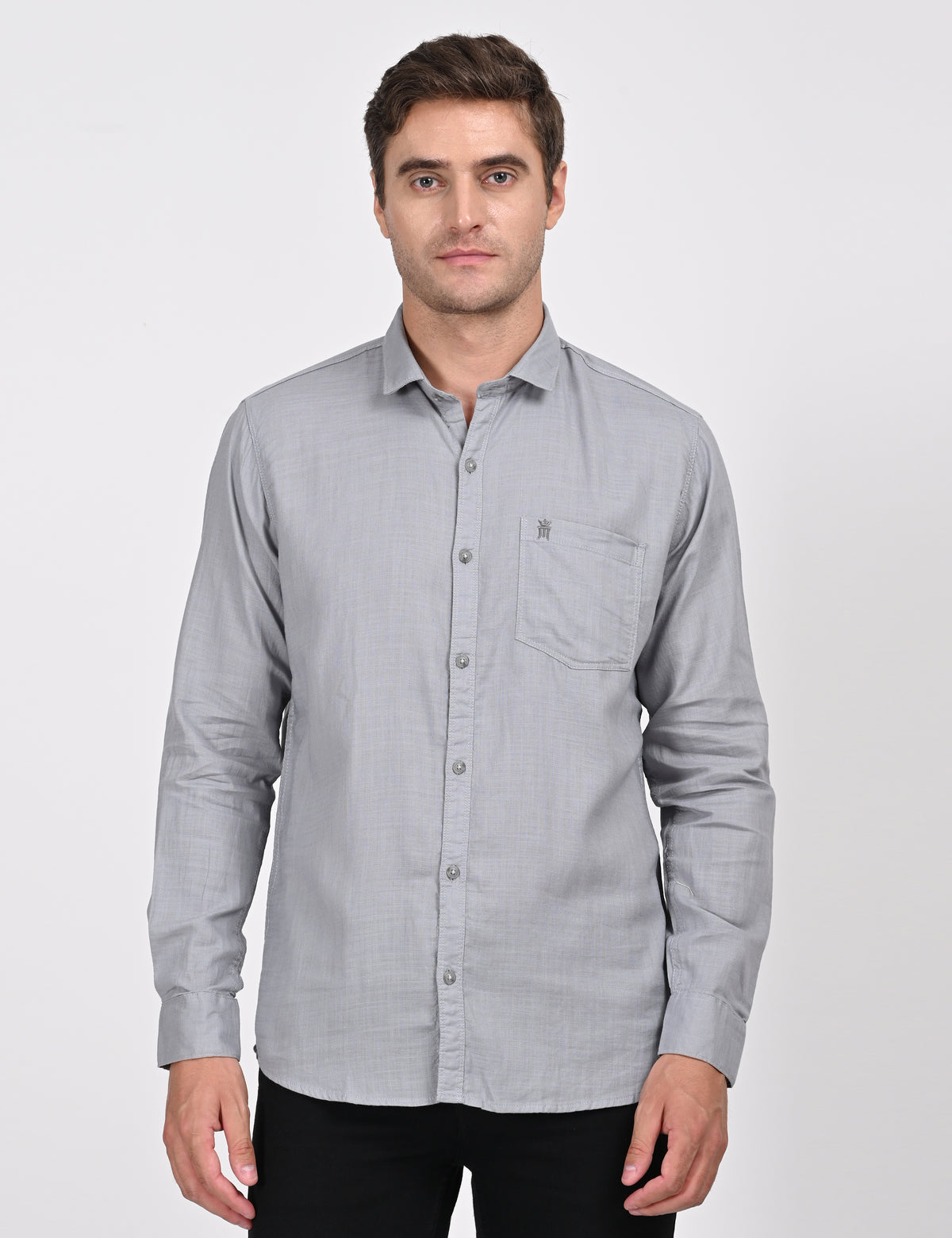 MCR BRITISH CROWN SHIRT Full Sleeve Casual Color Shirt For Men-81002