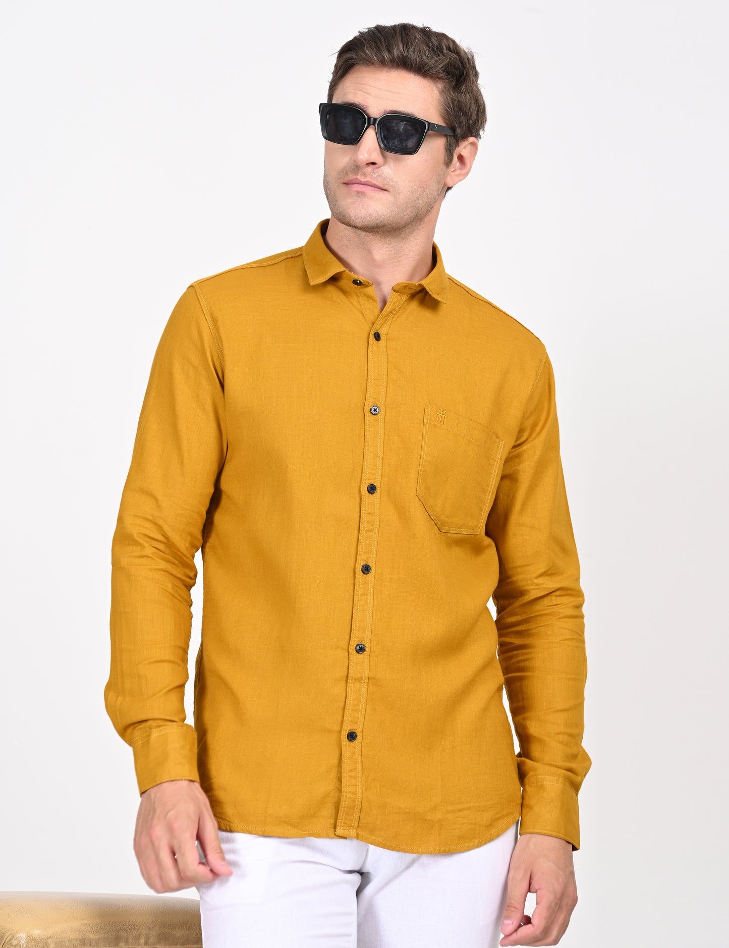 MCR BRITISH CROWN SHIRT Full Sleeve Casual Color Shirt For Men-81004