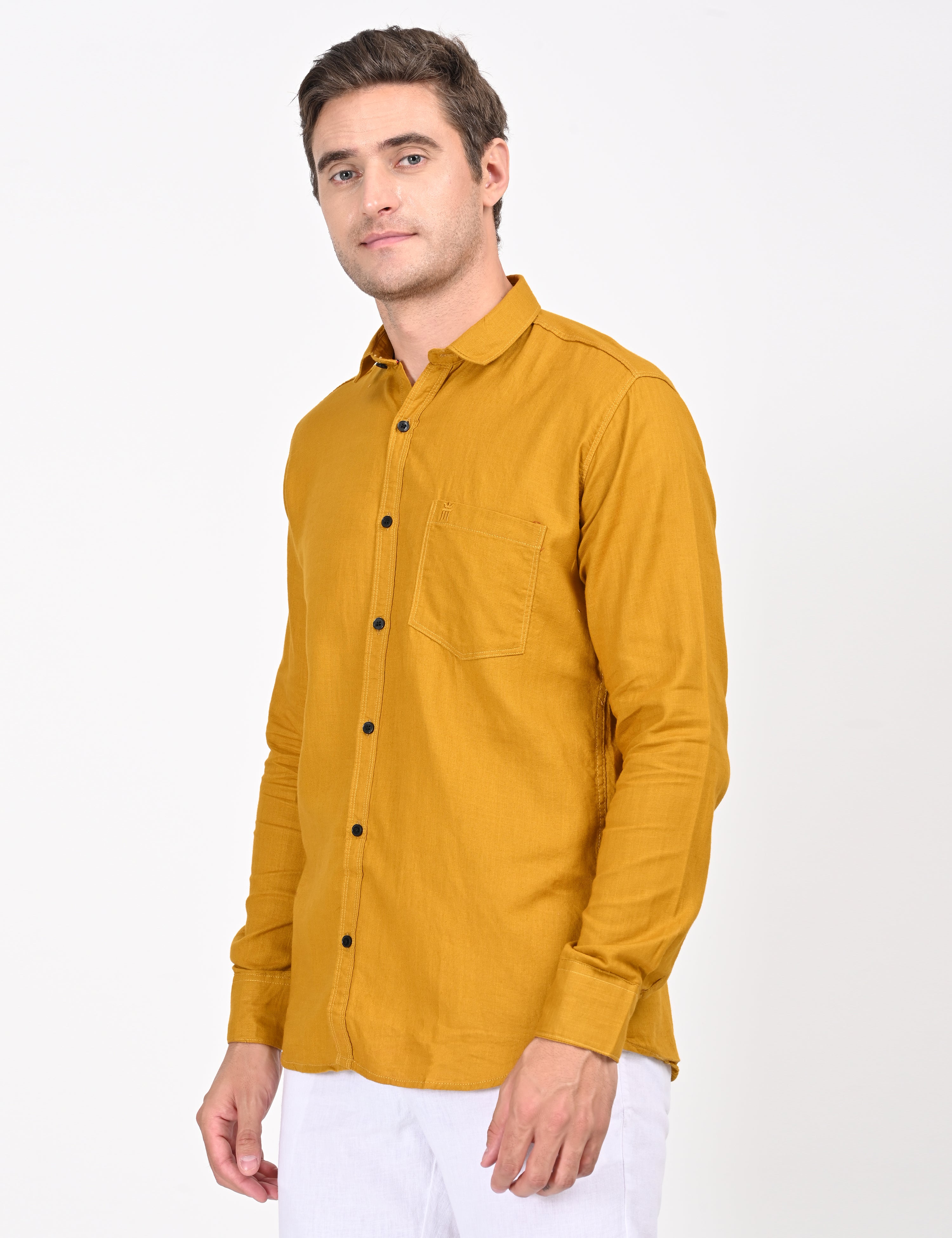 MCR BRITISH CROWN SHIRT Full Sleeve Casual Color Shirt For Men-81004