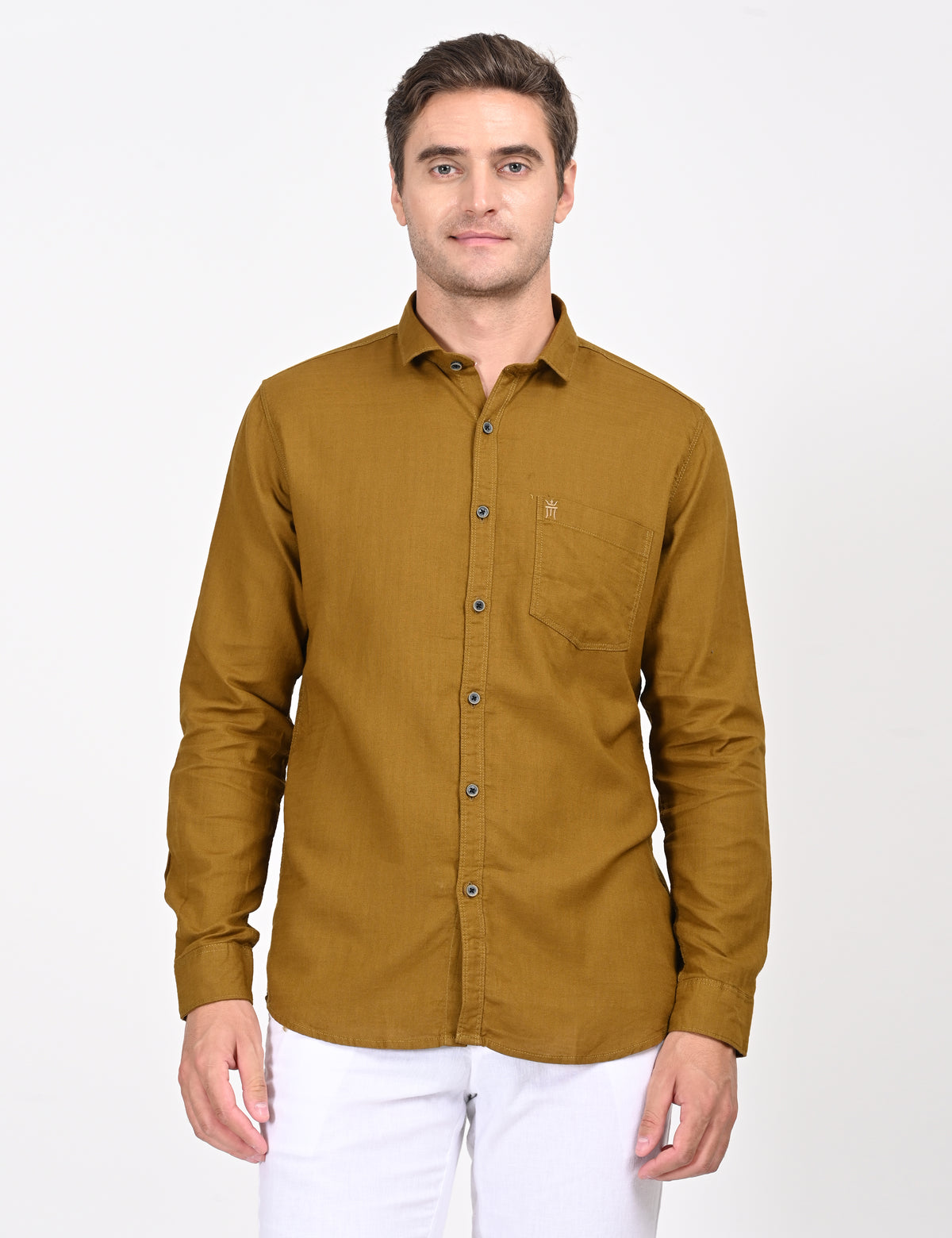 MCR BRITISH CROWN SHIRT Full Sleeve Casual Color Shirt For Men-81005