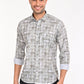 Buy NEWSMAKER SLIMFIT FULL SLEEVE GREY MEN SHIRT