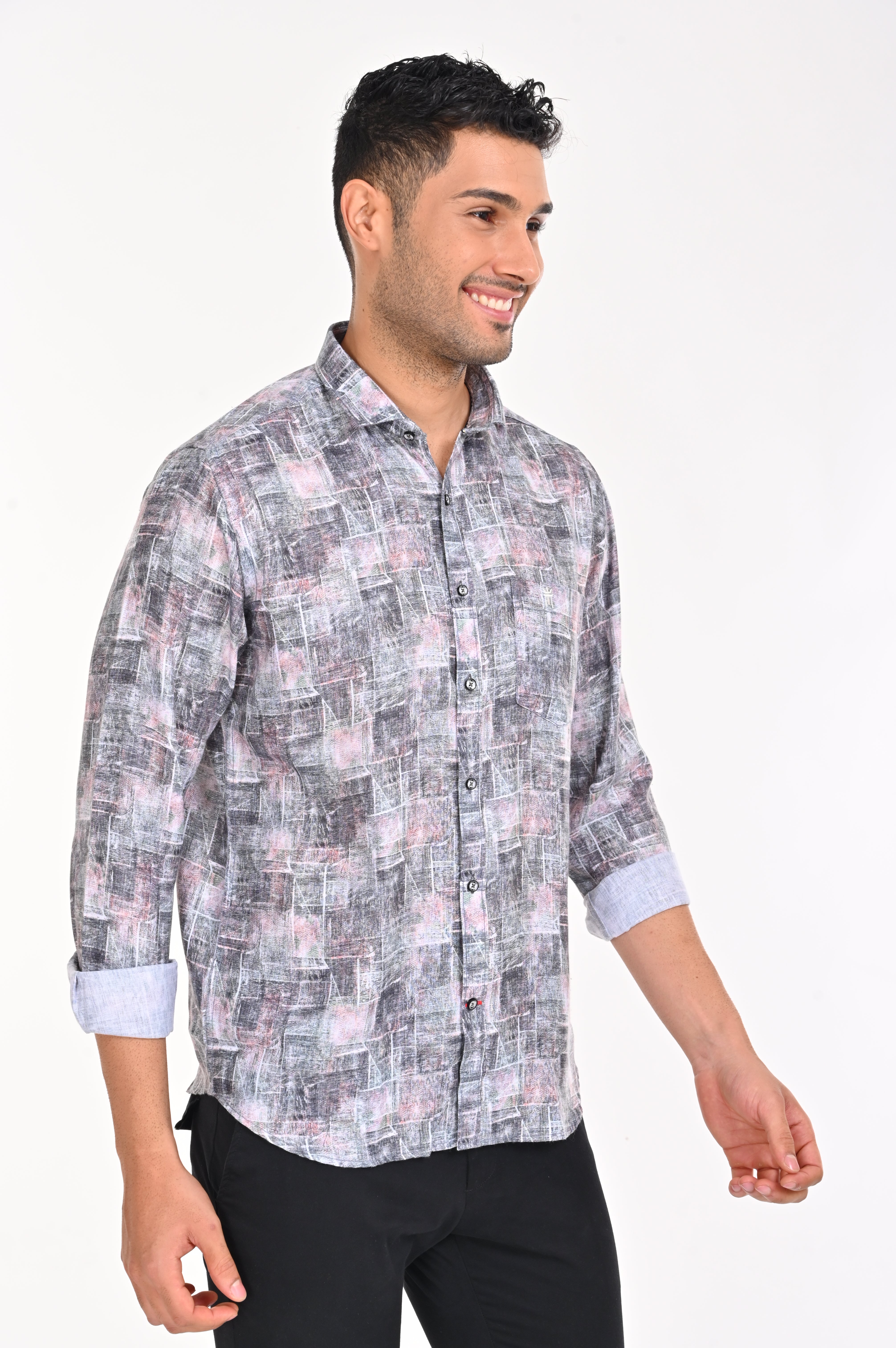 NEWSMAKER SLIMFIT FULL SLEEVE SHIRT - 49211