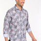 ORDER NEWSMAKER SLIMFIT FULL SLEEVE BLACK AND ROSE SHIRT 