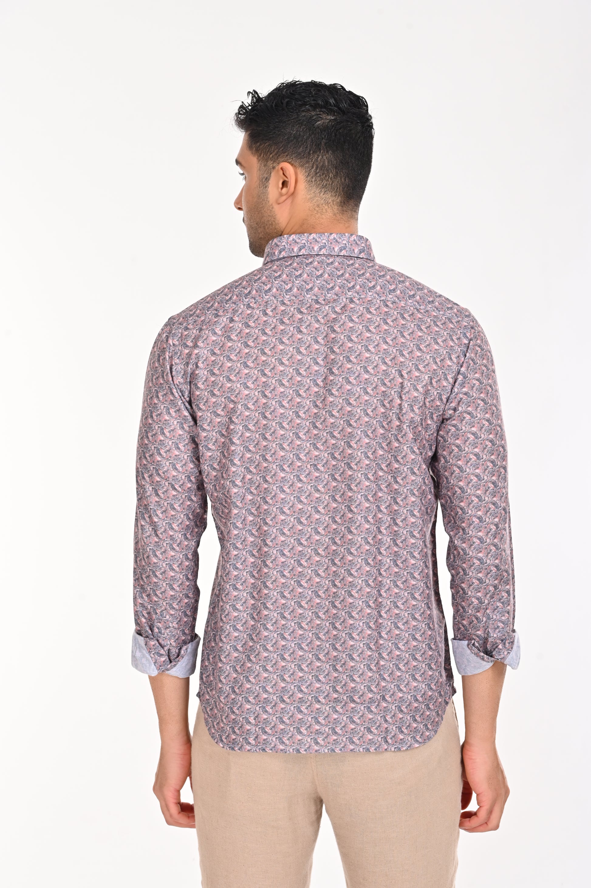 BUY NEWSMAKER SLIMFIT FULL SLEEVE CREME SHIRT ONLINE